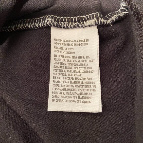 American Eagle Standard Fit Men's Striped Long-Sleeve Pullover Athletic Tee - Picture 6 of 6